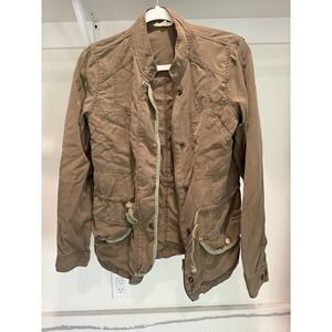 Illa Illa Women's Cargo Light Jacket Olive Green Size‎ Medium